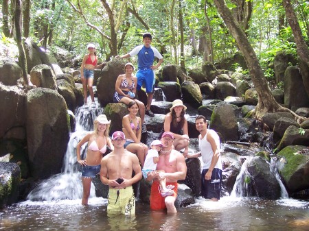 Group Shot on Kayak and Hike Trip in Kauai