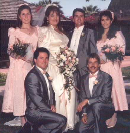 Our Wedding Day 4-14-1990