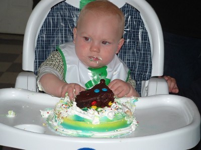 Jeramiah's first birthday