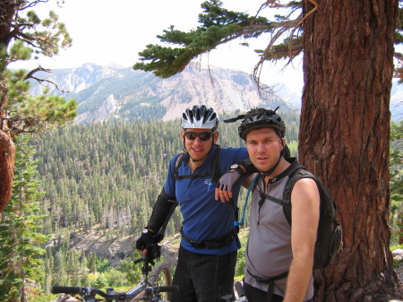 Mountain Biking at Mammoth Mtn, CA