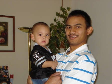 Jayden and his daddy