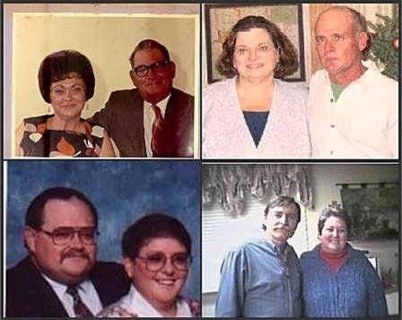 Mom and Dad ,  myself with my husband, brother Glenn wife Marcie, Dorothy my sister and Glenn Wied her husband.