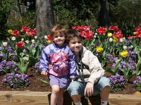 David and Anna at Busch Gardens