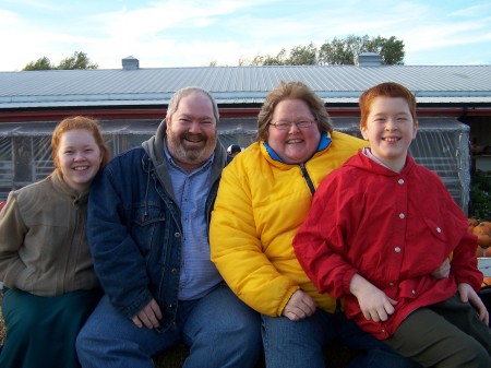 My Immediate Family at Hilger's Farm Market and Restaurant