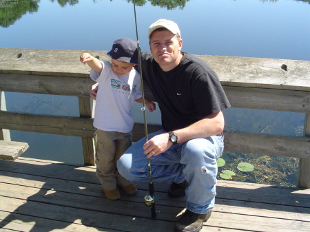 First Fish with Dad