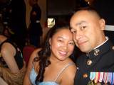 Me and my wife at the USMC Birthday Ball.