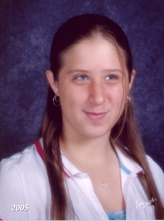 Daughter Kimberly 8th Grade 2005