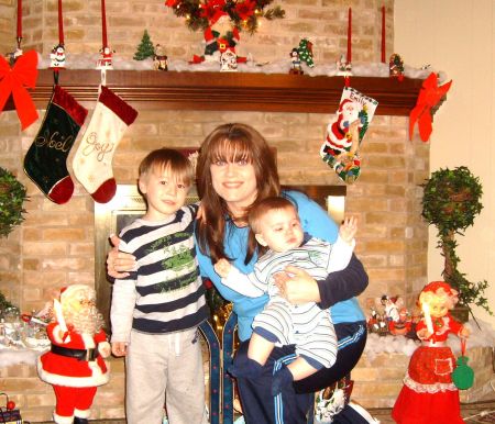 Me and the grandsons Dec 2007