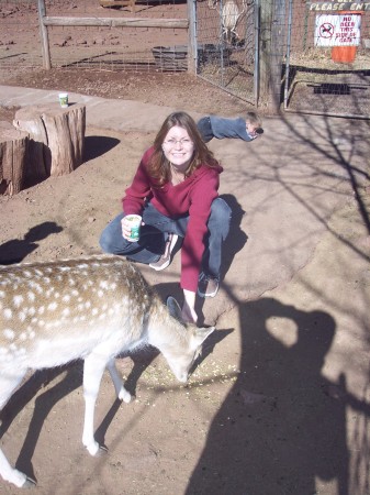 Me at the Grand Canyon Deer Farm