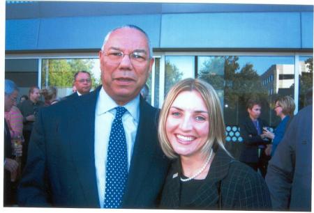 Denise and Gen. Powell