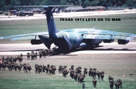 LETS GO TO WAR. FT. HOOD, TX. MID SEPT 1973