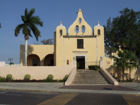 Church in La Ermita So.Centro Merida,Yucatan