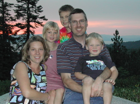 The family in Tahoe, 2003