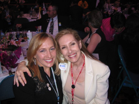 Me with Nan Eisen, my incredible mentor- Atlanta Dome 05