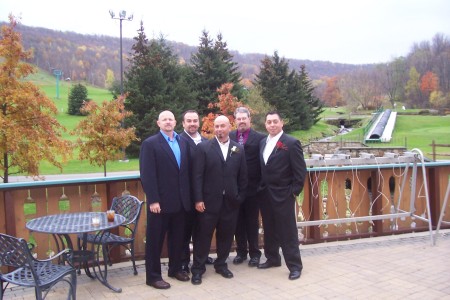 Hank's wedding in '06