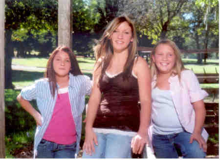 My 3 girls - Jennifer, Ashley, & Heather