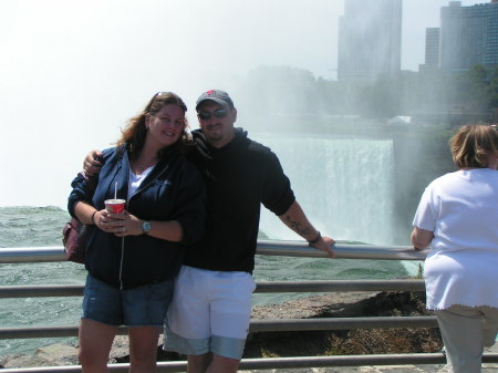 Me and Bri at Niagra Falls