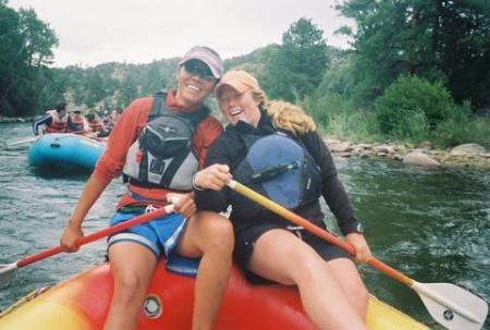 raft guiding on the Arkansas river