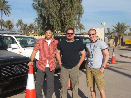 Me and some buddies in Baghdad