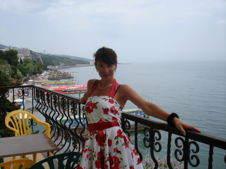 Oxana in Yalta