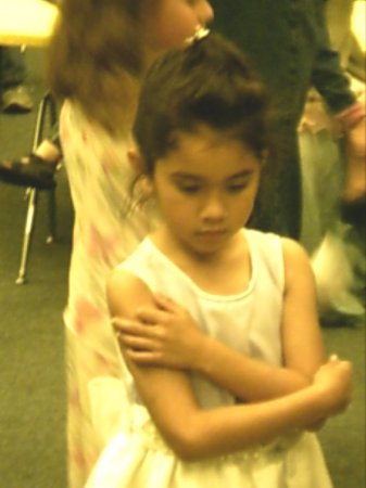 My daughter Rebekah, the Kindergarten Graduate (June 2005)