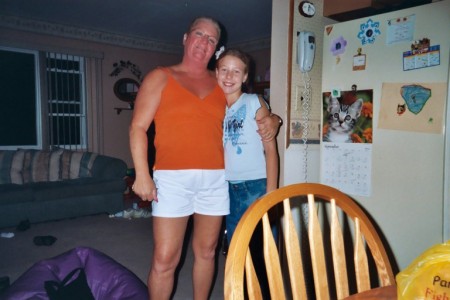 Me and my Grandughter Melanie-2004
