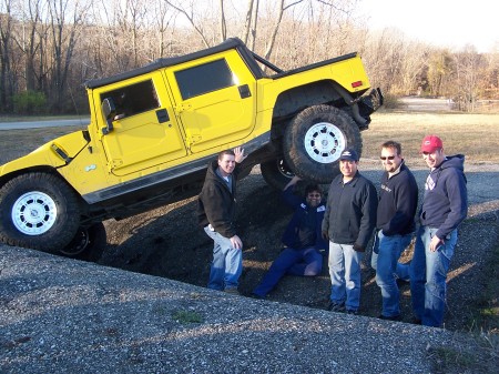 me and the boys off-roadin..