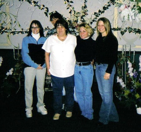 Me & my gals-Dec. 2003