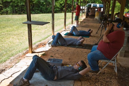 All ready on the 200 meter firing line.