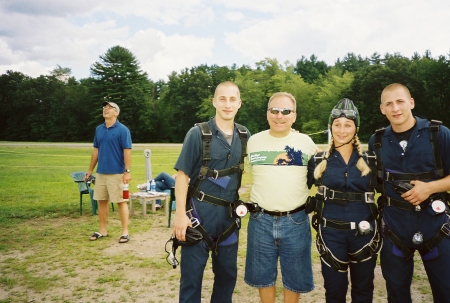 My kids Skydiving