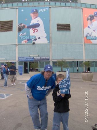 Dodger Game 2007