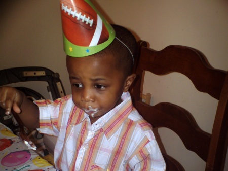 Trimel my Oldest Son Turned Two