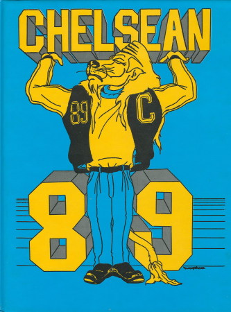 Yearbook cover of 1989.