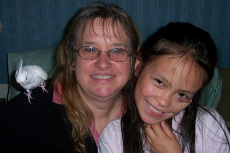 Joyce Husar '74' and daughter Katrina 4-08