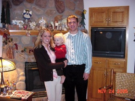 My Family (Bridget,Cooper,ME) Christmas 2005