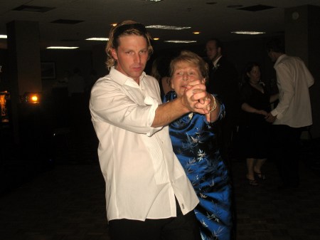 my bro Sean and our mom at other bro's wedding