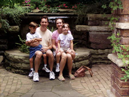 Family trip to Cleveland Botanical Gardens 2005