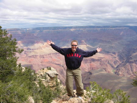 the grand canyon - and me!