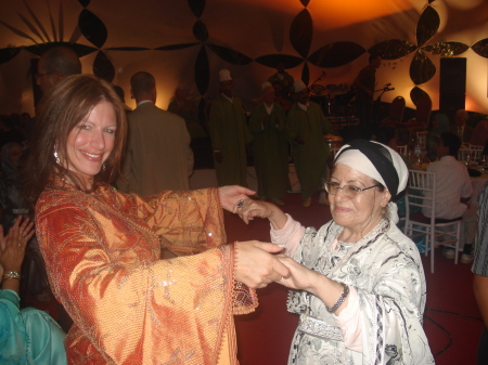 at a wedding in Casablanca, Morocco