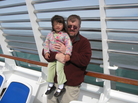 Abby and I on Mexican Riviera Cruise April 2007