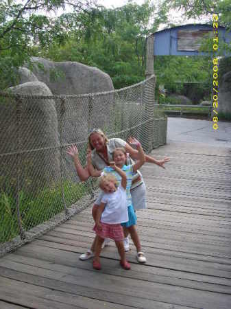 Grandma Dottie at the zoo