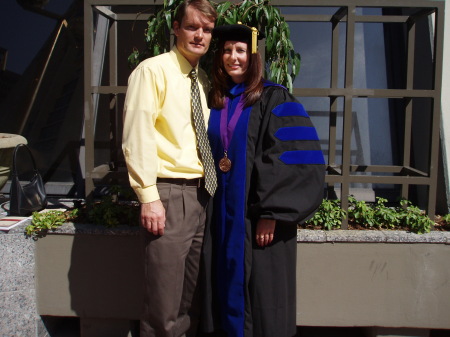 Daryl & me at graduation