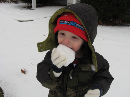 Yum Yum...NO yellow snow...Grandma checked!