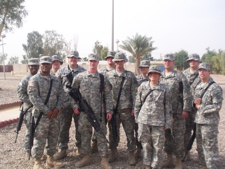 My brother Richard and crew in Iraq