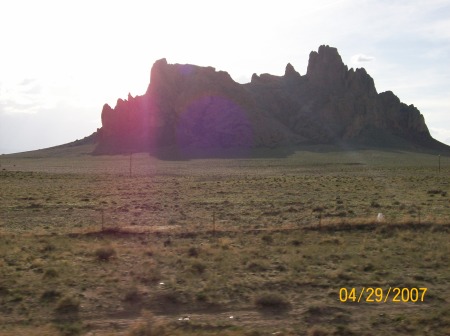 Rock formations, US 491 north of Gallop, NM