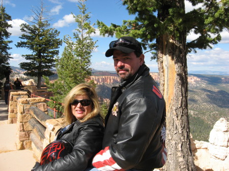 My wife, Julia, and I at Bryce Canyon Utah