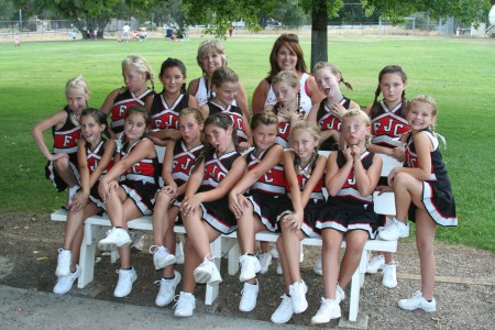 Foothill Jr. Cougar Cheerleaders