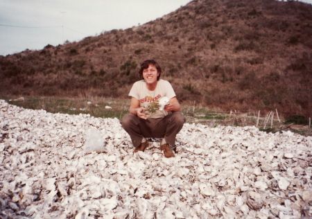 KP at Johnson Oyster Farm 1979/1980