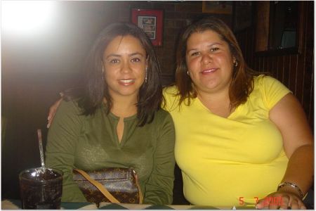Con Monica Rivas