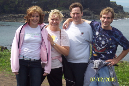 My husband, kids & me in Ireland, summer 2005!!